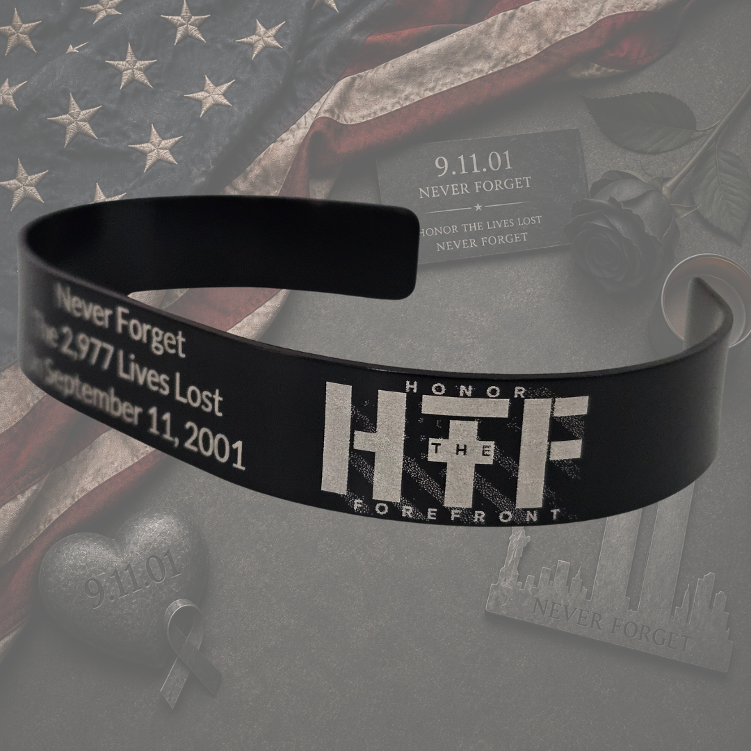 9/11 tribute bracelet honoring victims of September 11 2001