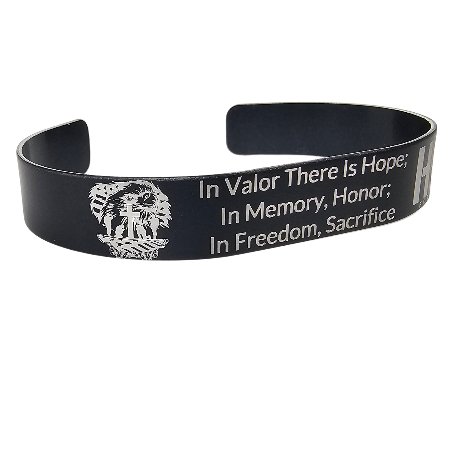 In Valor There Is Hope - Memorial Bracelet