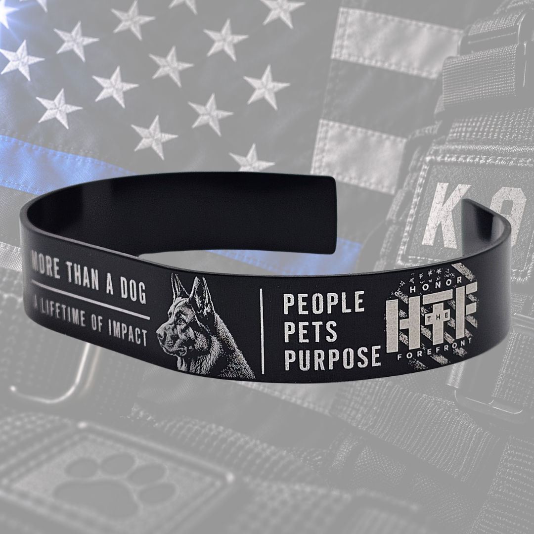 K-9 More Than a Dog Bracelet | Blue Warrior Tactics Fundraiser