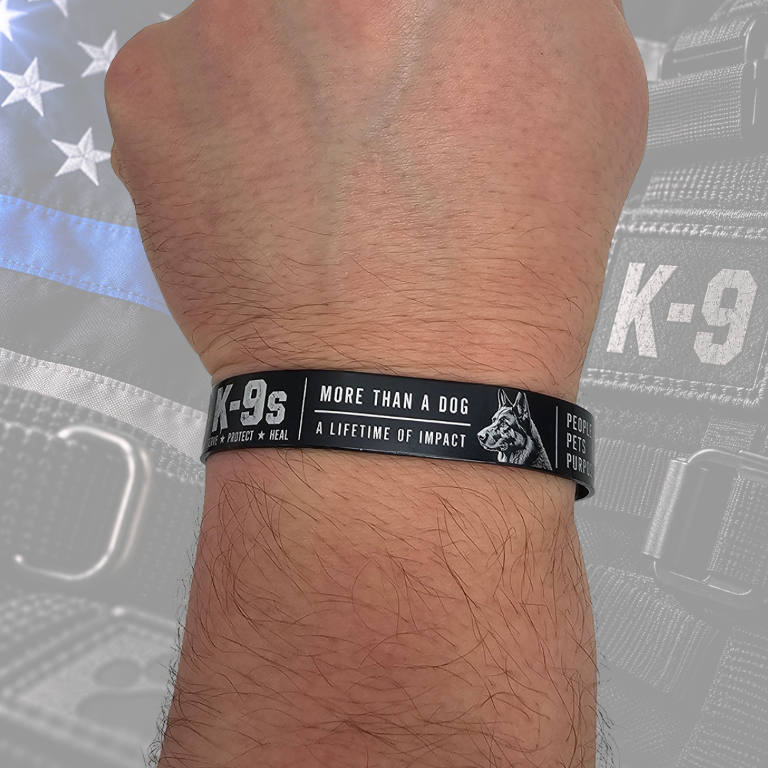 K-9 More Than a Dog Bracelet | Blue Warrior Tactics Fundraiser