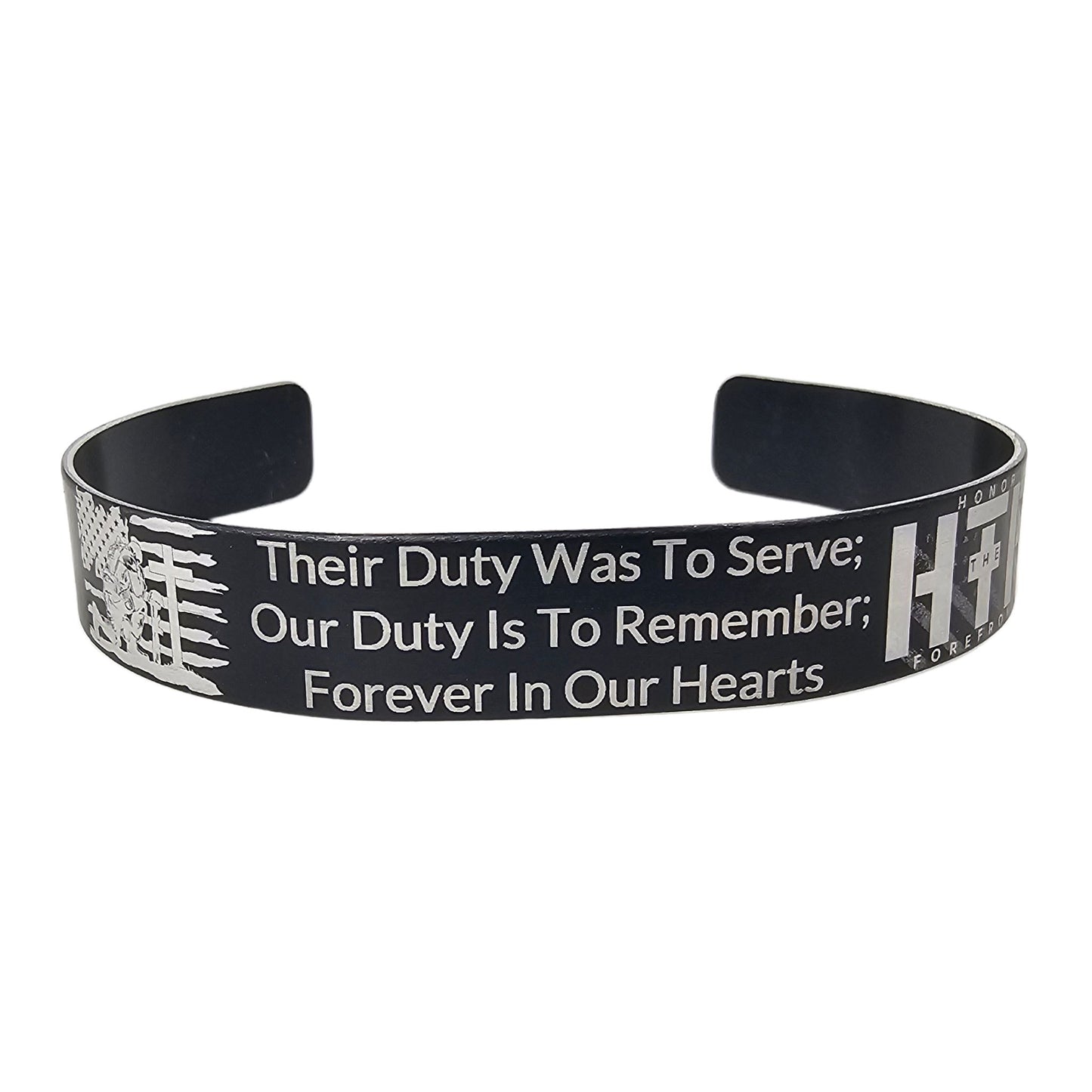 Their Duty Was To Serve - Memorial Bracelet