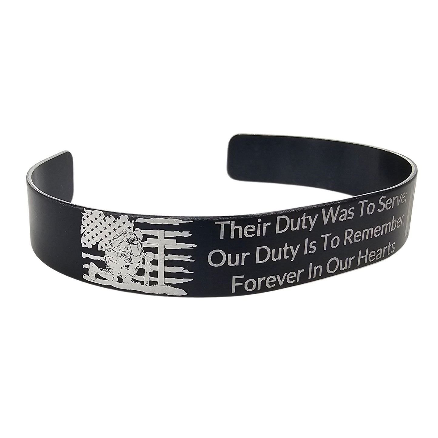 Their Duty Was To Serve - Memorial Bracelet