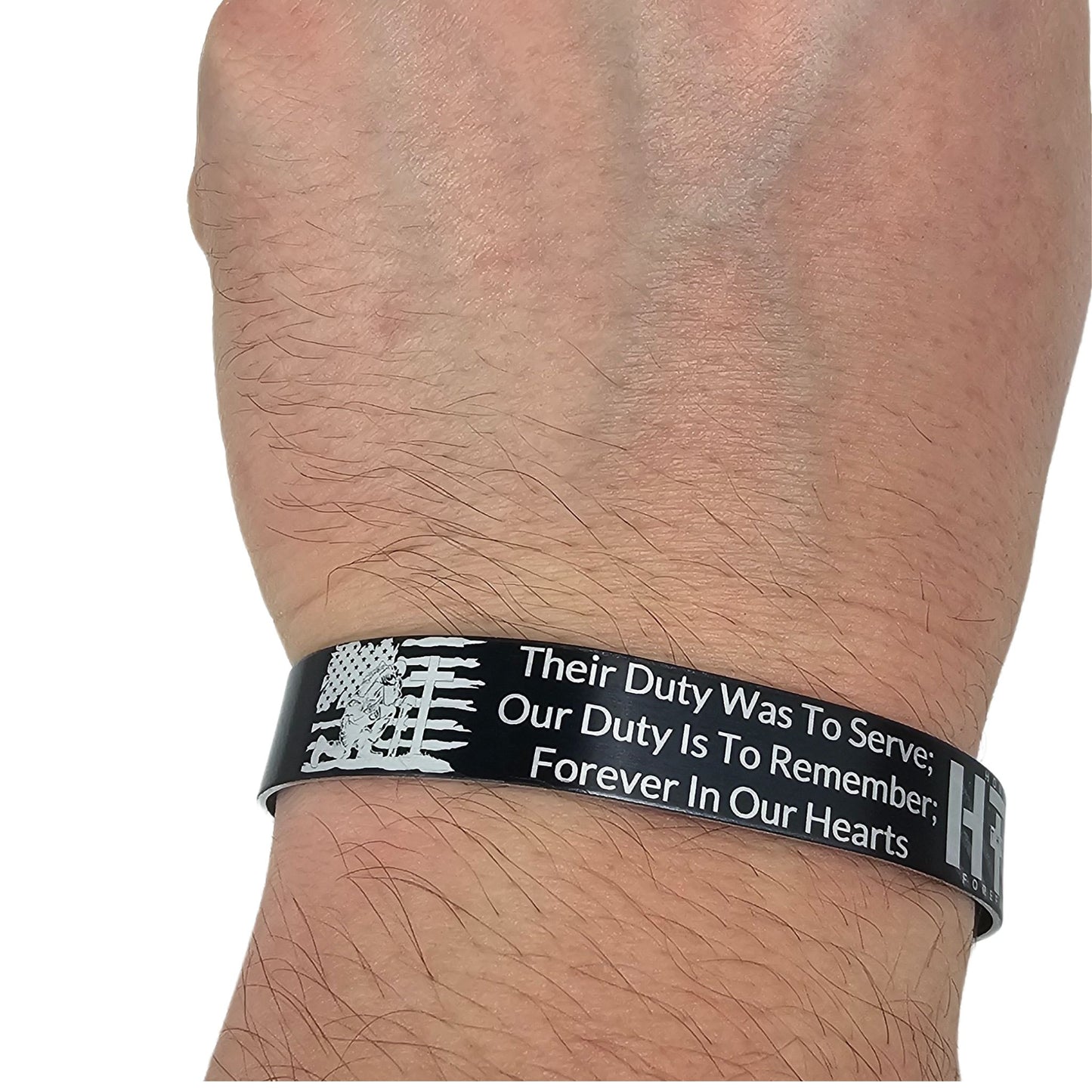 Their Duty Was To Serve - Memorial Bracelet