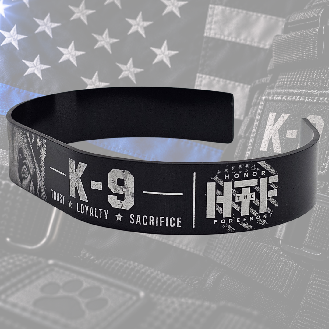 K-9 Trust, Loyalty, Sacrifice Bracelet | Blue Warrior Tactics Fundraiser