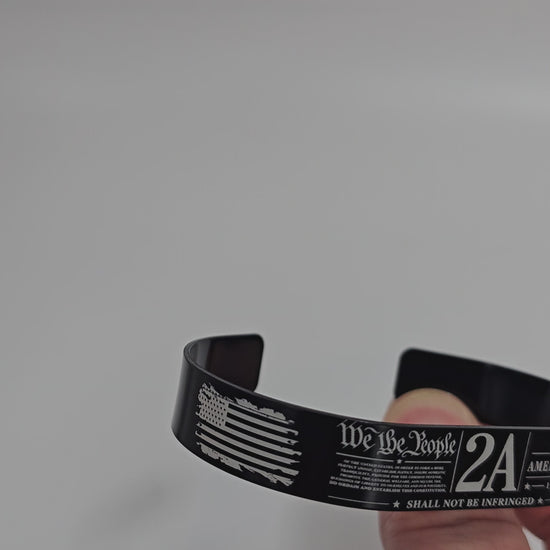 second amendment bracelet showcase video
