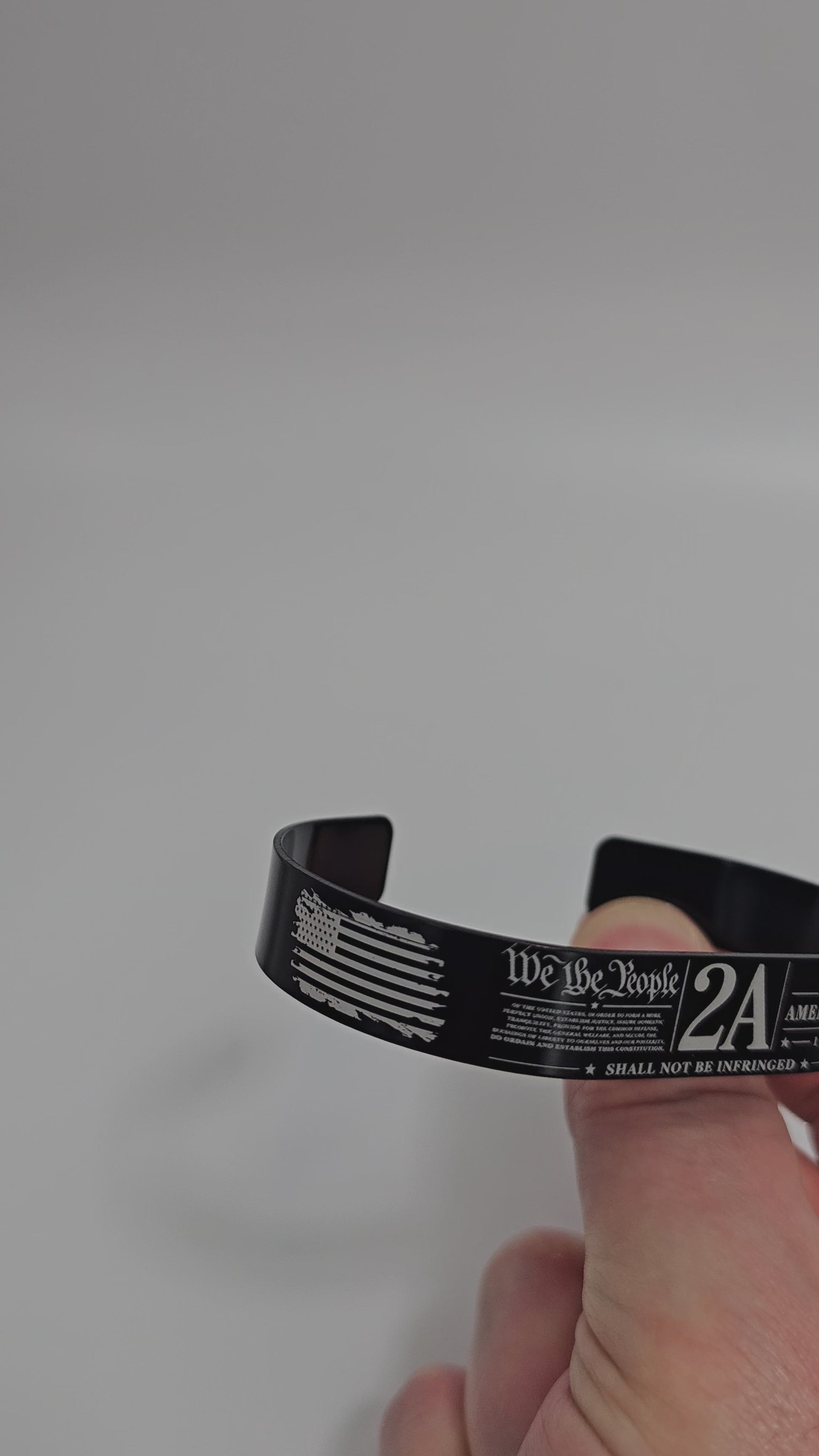 second amendment bracelet showcase video
