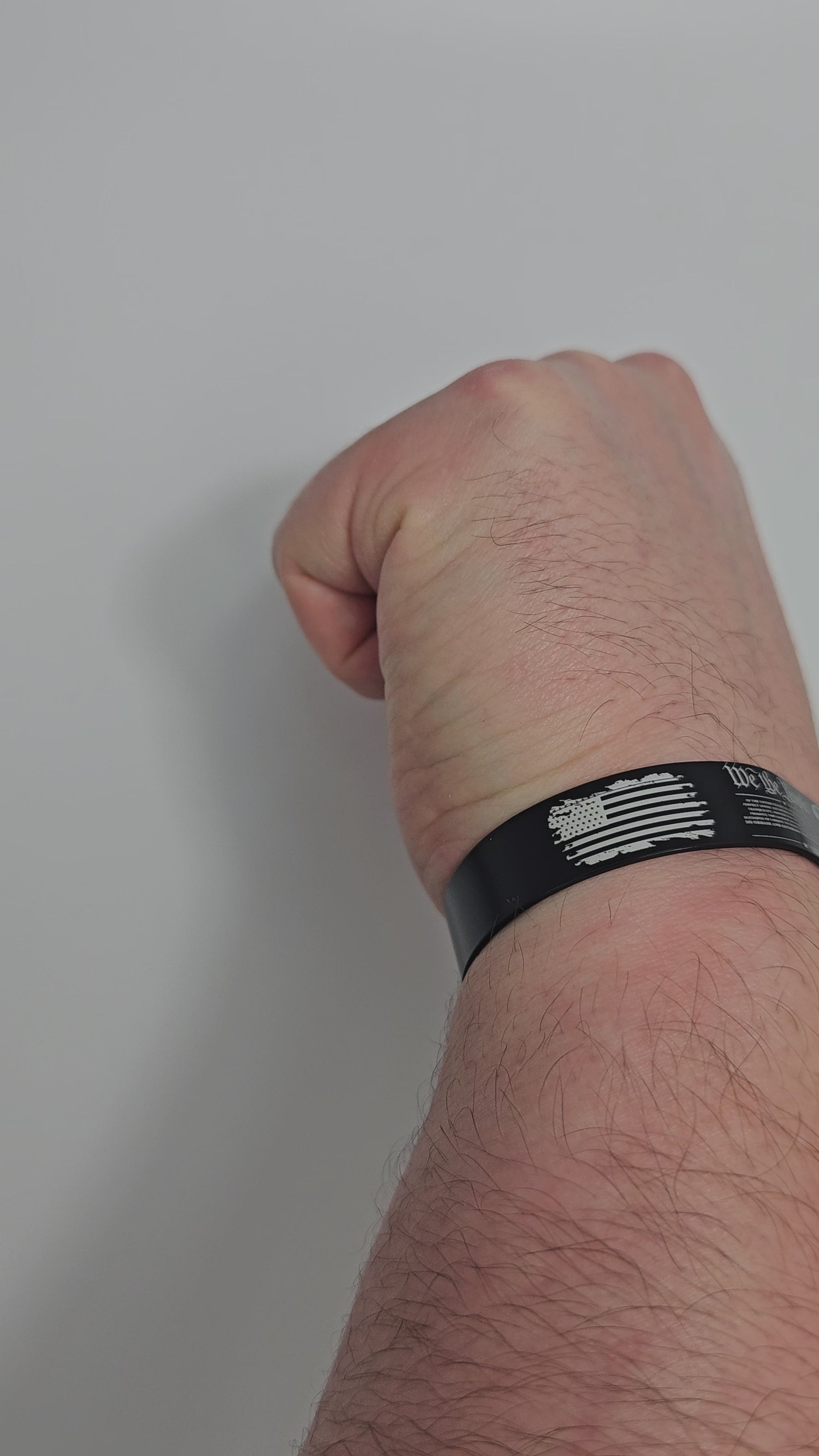 second amendment bracelet wearing video